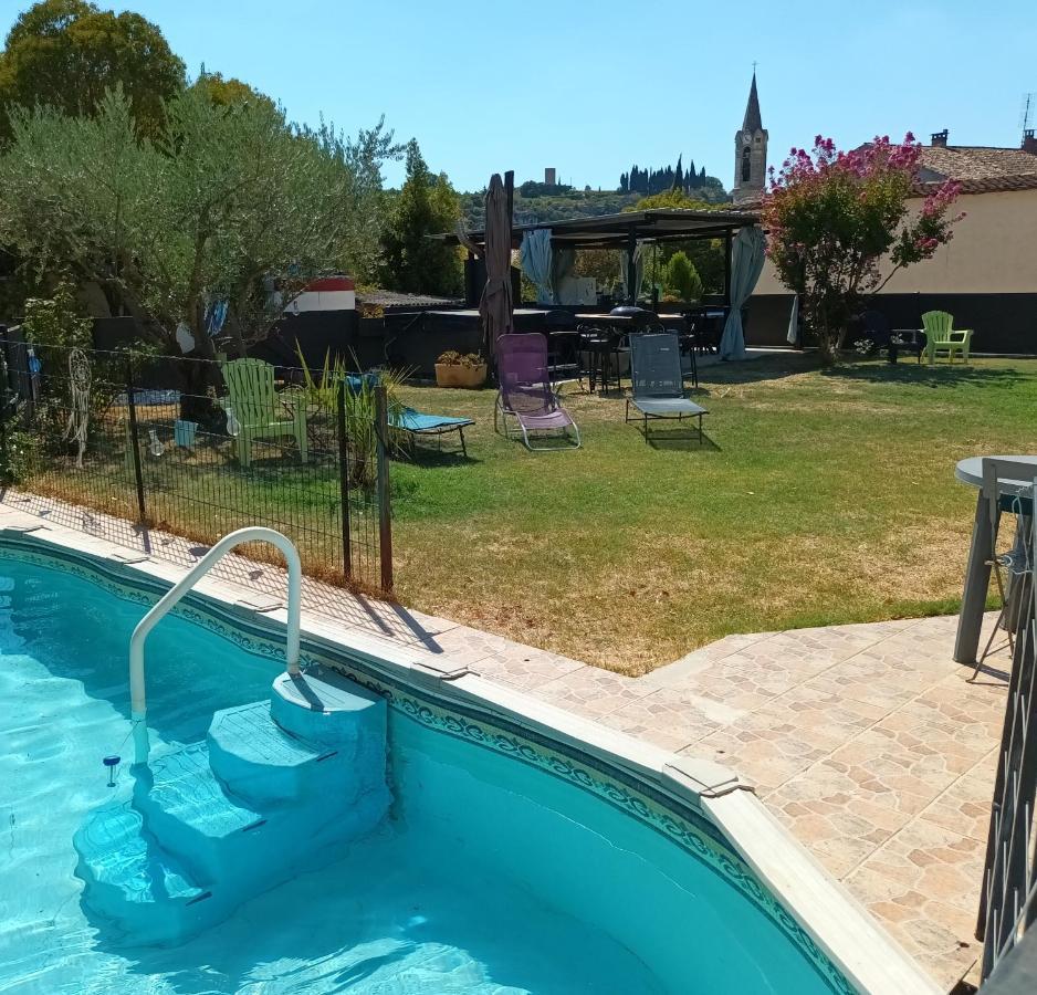 Saint-Martin-dʼArdèche Chambres D'Hotes & Jacuzzi - A L'Ombre Des Amandiers מראה חיצוני תמונה